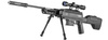 Black Ops - Sniper Airgun with scope 4x32 - 4.5mm - B1008