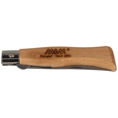 MAM - Douro Pocket Knife with Blade Lock- Light Beech Wood 75mm - 2006-LW