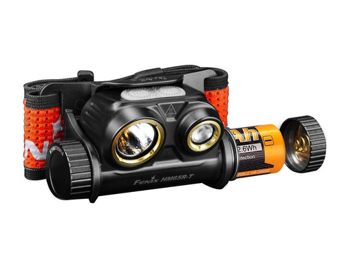 Fenix - HM65R-T LED Headlamp with Rechargeable Battery 3500 mAh - 1500 lumens - 039-468