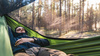 Lesovik - Hiking Hammock DRAKA with Mosquito Net and Suspension SNEKA - Treetop Green