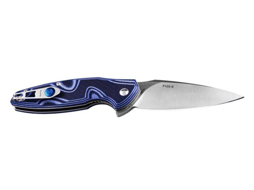 Ruike - Fang P105-Q Folding Knife - Black-Blue - 340-006