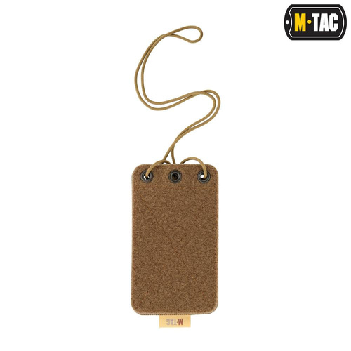 M-Tac - Badge Holder with Transparent Panel - Coyote - 10131005