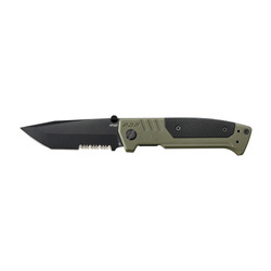 Walther - PDP Tanto Folding Knife - D2 - Black/Green - 5.0893