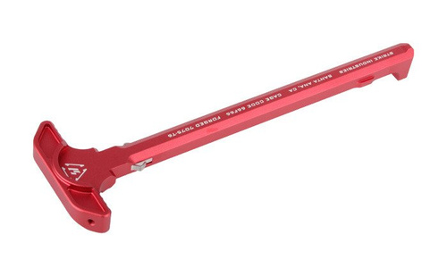 Strike Industries - Latchless Charging Handle - Red - SI-AR-SLCH-RED