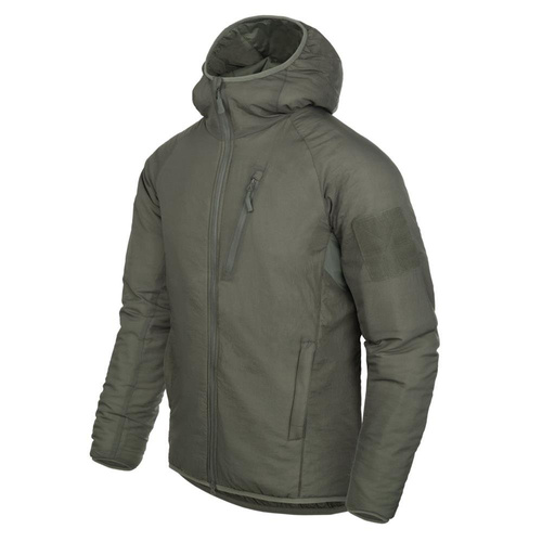 Helikon - Jacket Wolfhound Hoodie - Windpack Nylon - Alpha Green - KU-WLH-NL-36