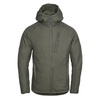 Helikon - Jacket Wolfhound Hoodie - Windpack Nylon - Alpha Green - KU-WLH-NL-36