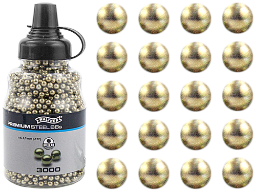 Walther - Premium BB pellets - 4,5 mm - 3000 pcs - 4.1670