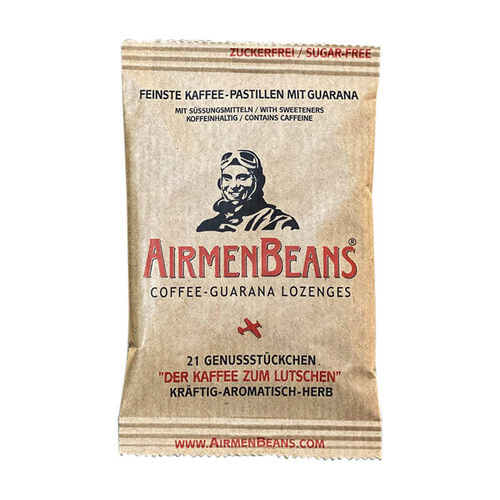 AirmenBeans - Guarana coffee lozenges - 21 pcs - 40580