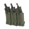 M-Tac - Triple Magazine Pouch for AR / AK Elite Laser Cut - Ranger Green - 10145123