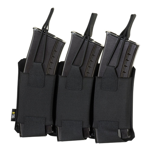 M-Tac - Cargo Pouch Triple Elite Laser Cut for AR / AK magazines - Cordura - Black - 10145102