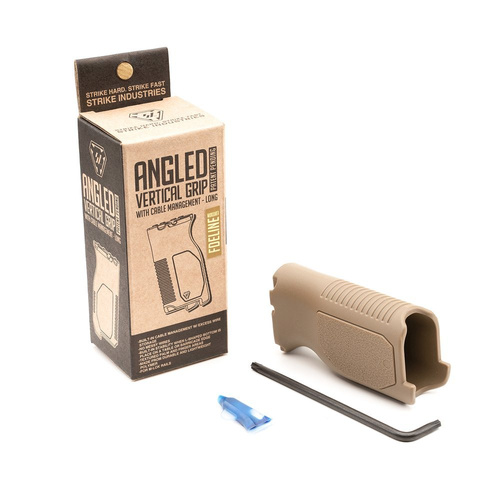 Strike Industries - M-LOK® Angled Vertical Grip - Long - FDE - SI-AR-CMAG-L