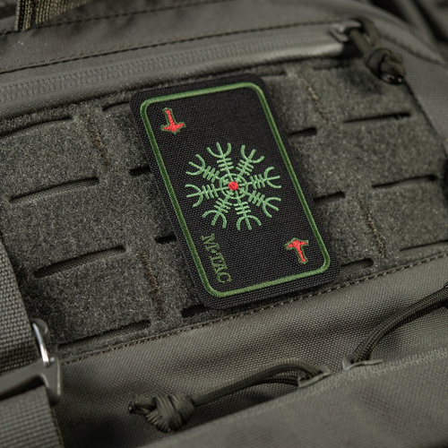 M-Tac - Helm of Terror Map Patch - Embroidery - Black/Olive - 51392201