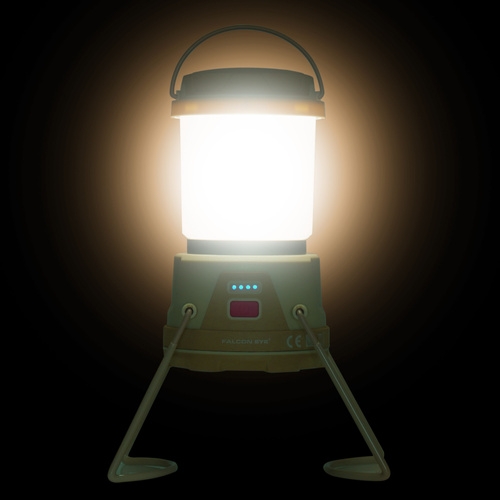 Falcon Eye - Camping Lamp Campfire - 1720 lm - Dimmer - Tan - FCL0032