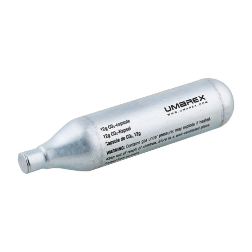 Umarex - Capsule CO2 - 12g - 25 pcs - Silver - 4.1687-2