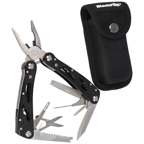 BlackFox - Multitool BF-201 - 9 Tools - Black