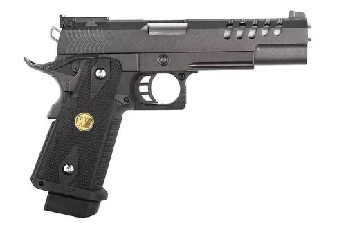 WE - Hi-Capa 5.1 K Pistol Replica - Green Gas - Black - WET-02-016140
