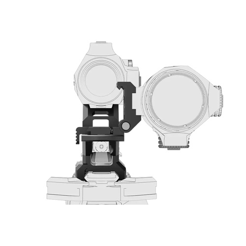 Vector Optics - Elevated Mount for Maverick Sight and Magnifier - Black - XASR-RM01