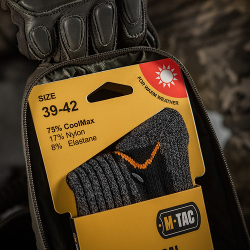 M-Tac - Socks Coolmax 75% Long - Black - FL-2103-2