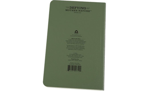 Rite in the Rain - All-Weather Notebook - 4 5/8 x 7 1/4" - 974 - Olive