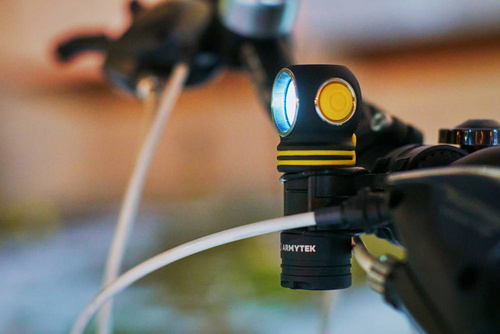 Armytek - Rechargeable LED Flashlight / Headlamp Elf C1 - White Light - 1000 lm - F05003C