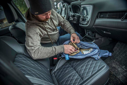 Helikon - Backpack EDC Sling® - Nylon Polyester Blend - 6,5 L - Blue Melange - PL-ESB-NP-M2