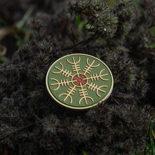 M-Tac - Egeshelm 3D PVC Patch - Olive - 51221001