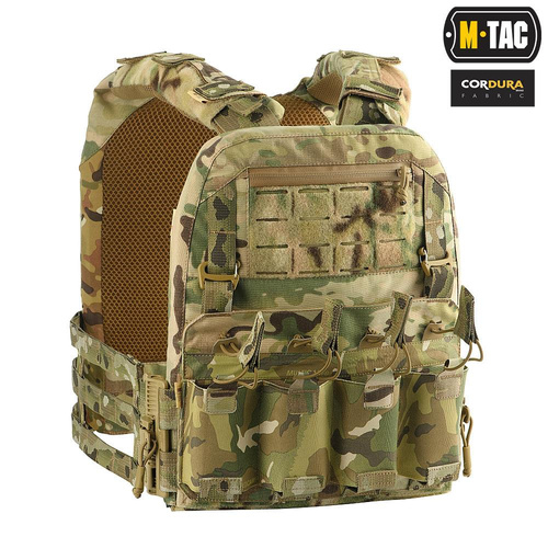 M-Tac - Plate Carrier Cuirass QRS XL Tactical Vest - Multicam - 10180008