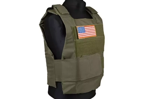 GFC Tactical - Tactical Vest Personal Body Armor - Olive - GFT-18-000888