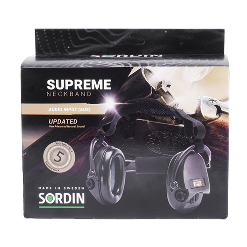 Sordin - Supreme® Pro-X Neckband Hearing Protectors - MultiCam - 76302-X-06-S