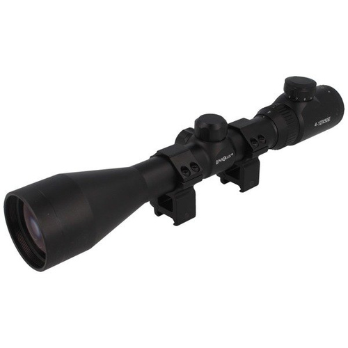 Lensolux - Rifle Scope 4-12x50E/WA, illuminated Mil-Dot reticle - 19440