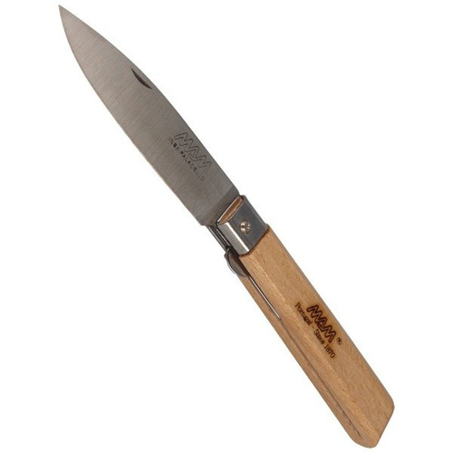 MAM - Operario Pocket Knife with Blade Lock - Light Beech Wood - 2036/3-A-B-LW