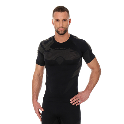 Brubeck - Thermoactive T-shirt DRY - Black/Graphite - SS11970