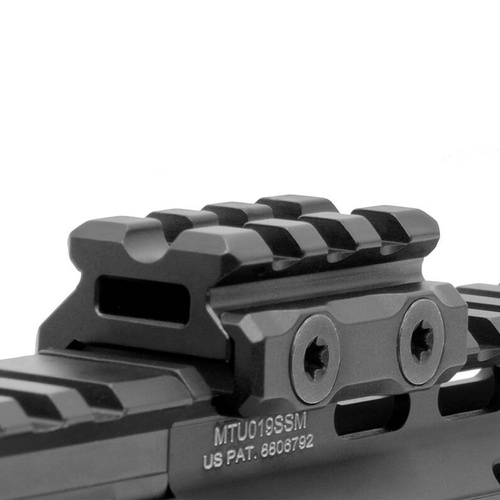 Leapers - Riser UTG Super Slim 3 Slot - 0.5" - Black - MT-RSX5S