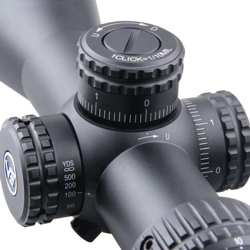 Vector Optics - Rifle Scope Veyron 3-12x44 Compact Scope - SFP - MPR-4 - Black - SCOM-24