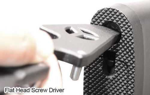 UTG - Universal Mini Wrench for AR15 - Black - TL-ARWR02