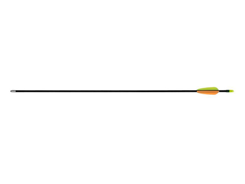 Poe Lang - Fiberglass Arrow - 30" - Smooth Target Point - Black - D-065K/VD-065K