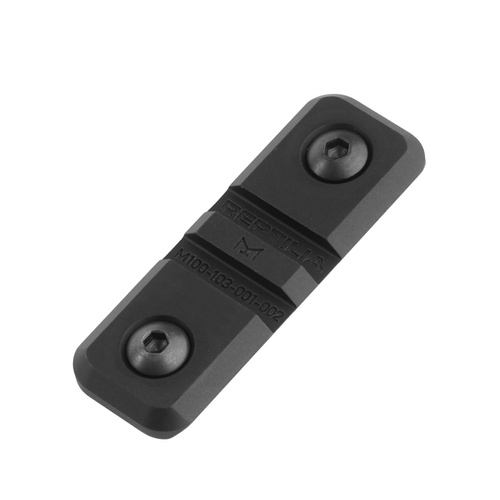 Reptilia - Picatinny Aluminum Rail M-LOK Low Profile Rail LPR - Black - 100-255