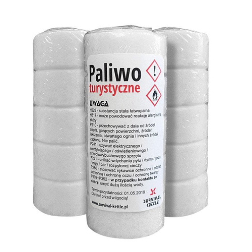 Survival Kettle - Fuel for Tourist Stove - 15 Tablets