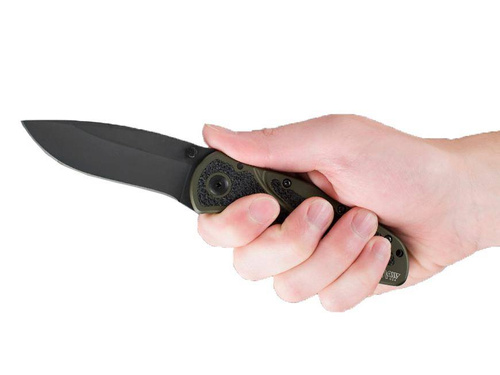 Kershaw - Tactical Knife Blur 1670OLBLK - 14C28N - Black - 1670OLBLK