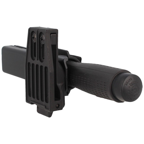 ESP - Hardened expandable baton with holder - 23'' - Ergonomic handle - Chrome - EXB-23HE CHR BH-55