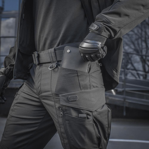 M-Tac - Tactical Pants Conquistador Gen. I Flex - Ripstop - Black - 20059002