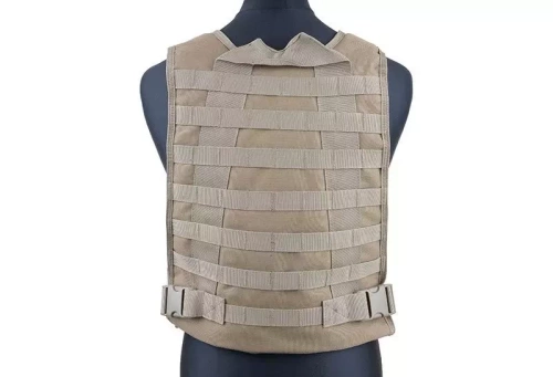GFC Tactical - Tactical Plate Carrier Vest MBSS - Nylon - Coyote Brown - GFT-18-000363