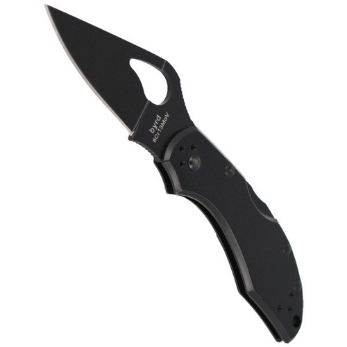 Spyderco - Byrd Robin™ 2 Stainless Black Blade Knife - BY10BKP2