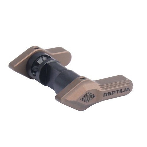 Reptilia - Fire Selector Picker for AR Platform - Aluminum - 75/90° - FDE - 100-314