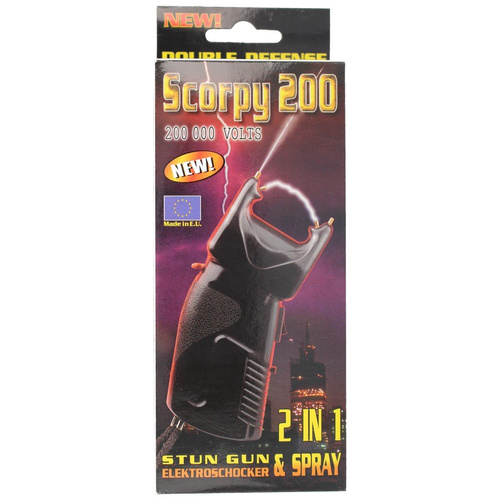 ESP - Stun Gun with Pepper Spray SCORPY 200 - 200 000 V