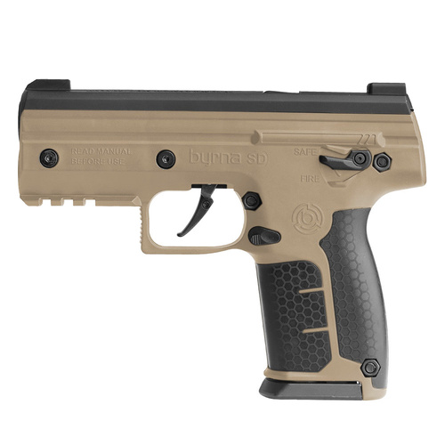 Byrna - Rubber and Pepper Bullet RAM Pistol Byrna SD - .68 - CO₂ - Tan - SK68300-TAN