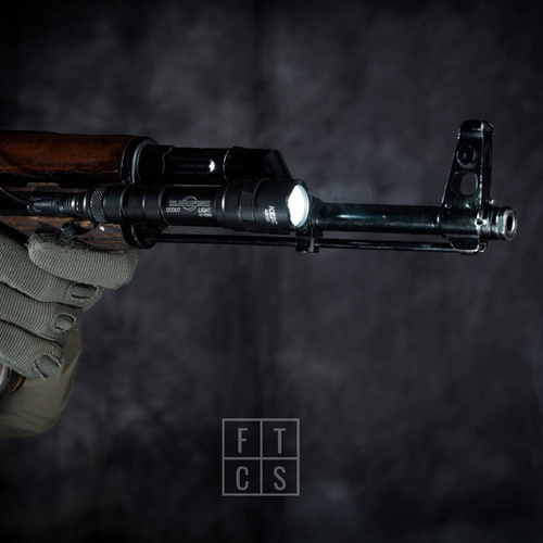 FTCS - Tactical Flashlight Mount for M-LOK - Black - nr.14