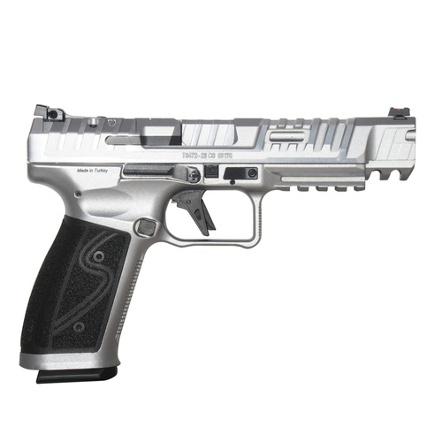 Canik - TP9 SFX Rival-S Handgun - 9x19 mm Para - Chrome
