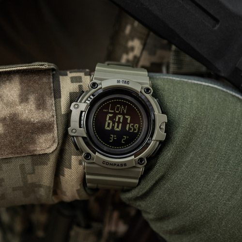 M-Tac - Tactical Watch with Compass 2233 - Ranger Green - 50010001