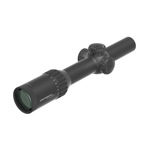 Vector Optics - LPVO Scope Continental 1-10x24i ED Fiber - SFP - G4 Fiber - Black - SCOC-47